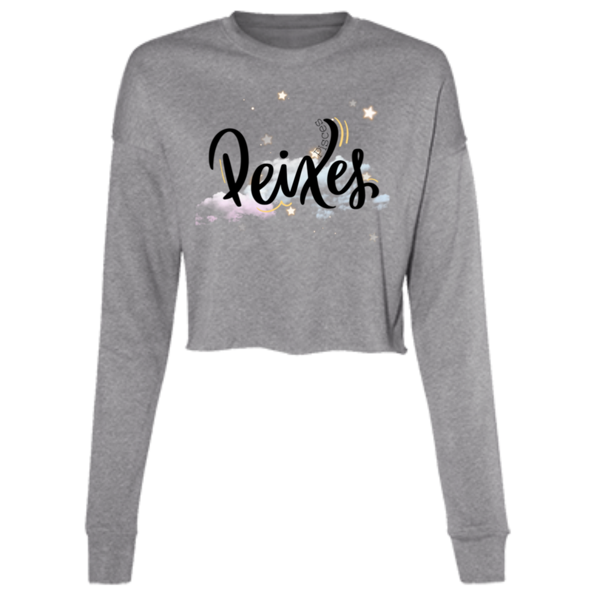 Pisces Ladies' Cropped Fleece Crew