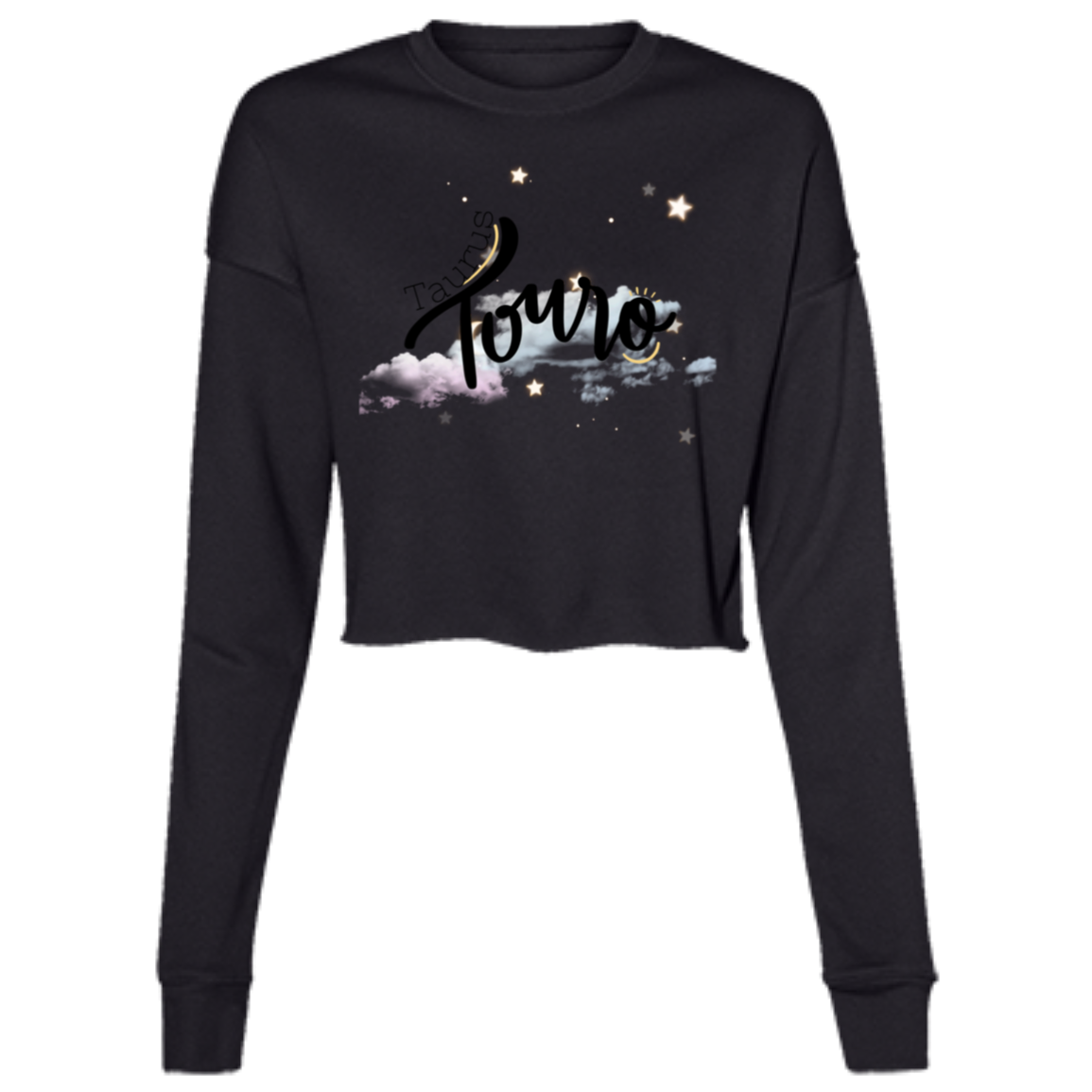 Taurus Ladies' Cropped Fleece Crew