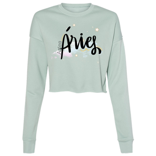 Aries | Ladies' Cropped Fleece Crew