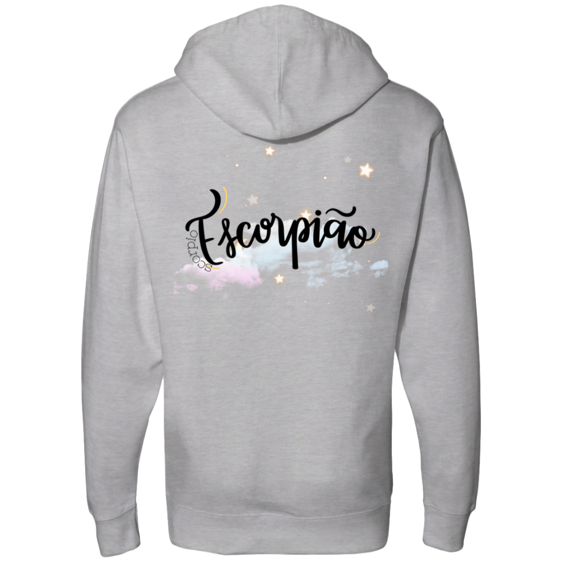 Scorpio | Ladies' Left/Back Midweight Hooded Sweatshirt