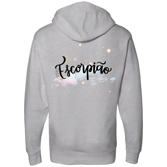 Scorpio | Ladies' Left/Back Midweight Hooded Sweatshirt