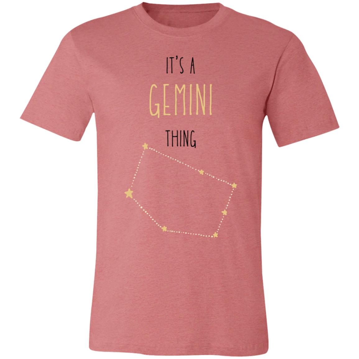 It's a Gemini Thing | Jersey Short-Sleeve T-Shirt