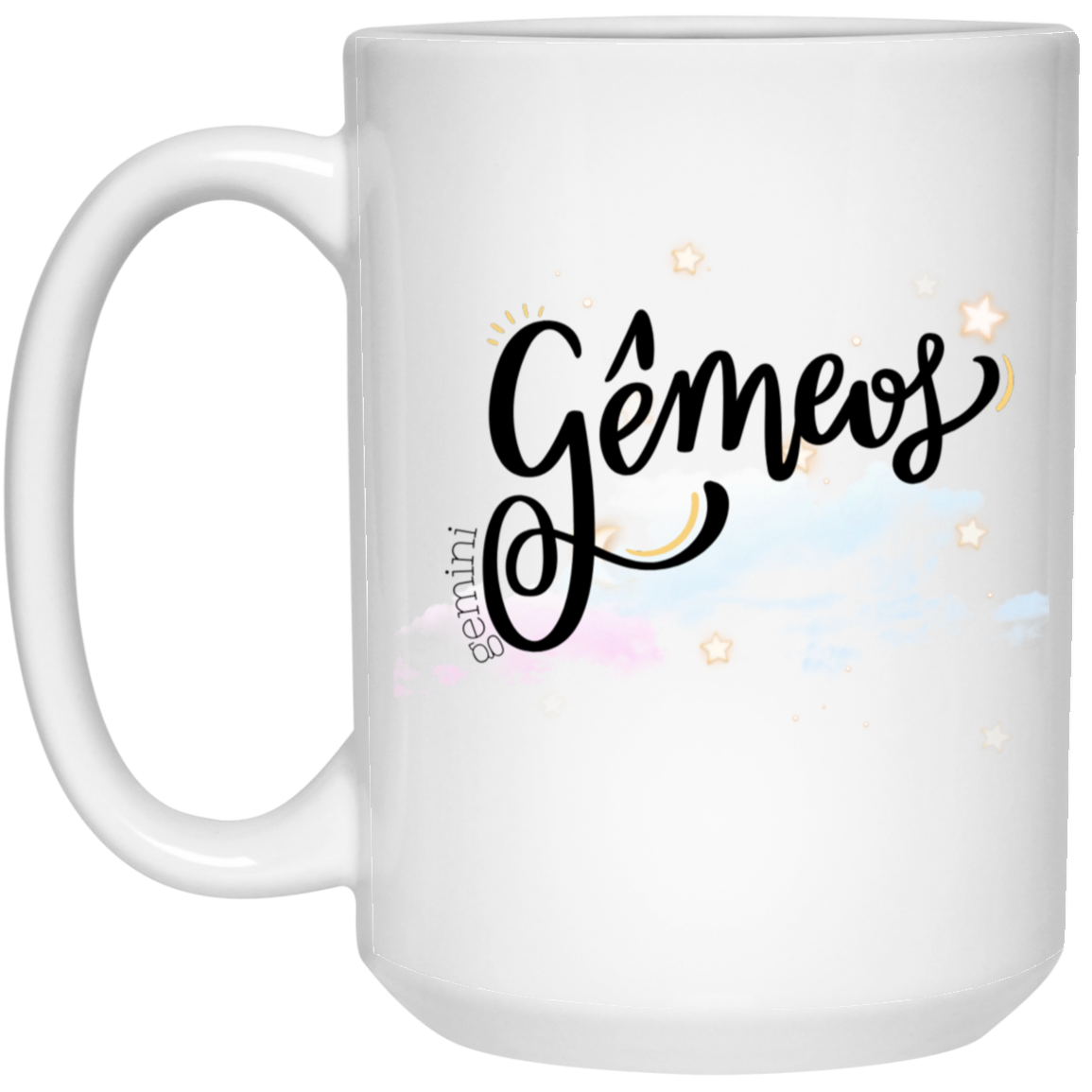 Gemini | 15oz White Mug