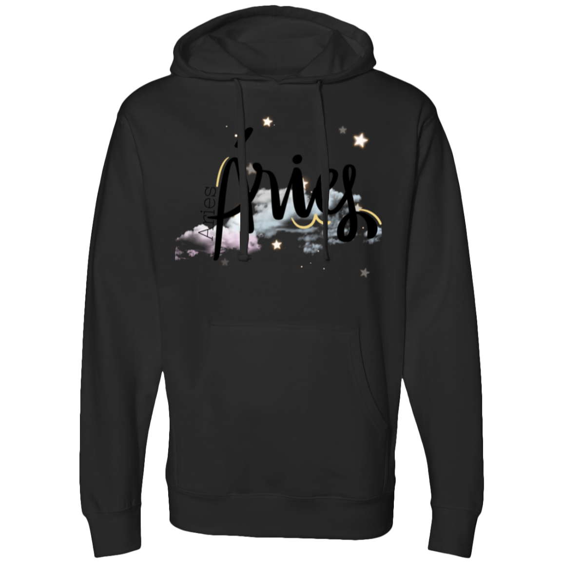 Aries | Ladies Front Midweight Hooded Sweatshirt