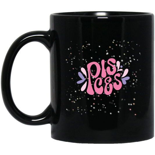 Pisces | 11oz Black Mug