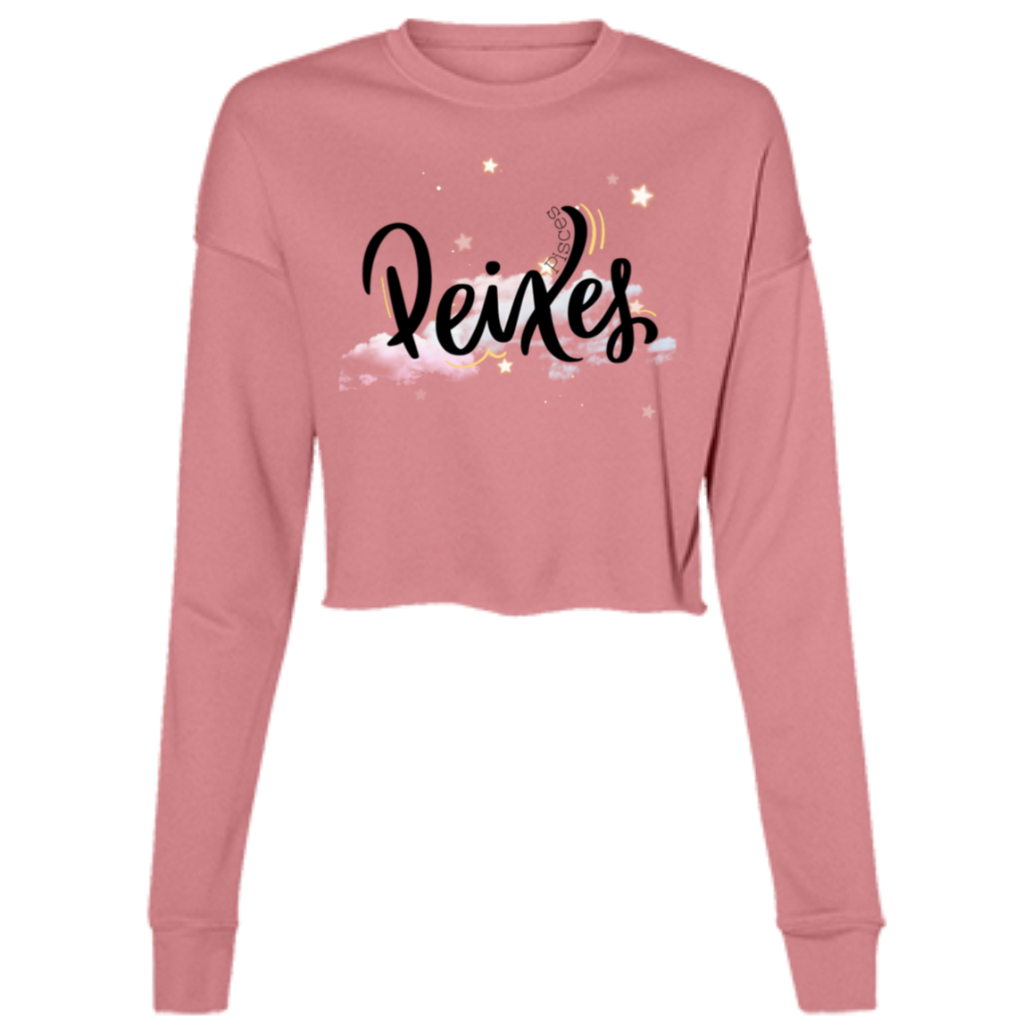 Pisces Ladies' Cropped Fleece Crew