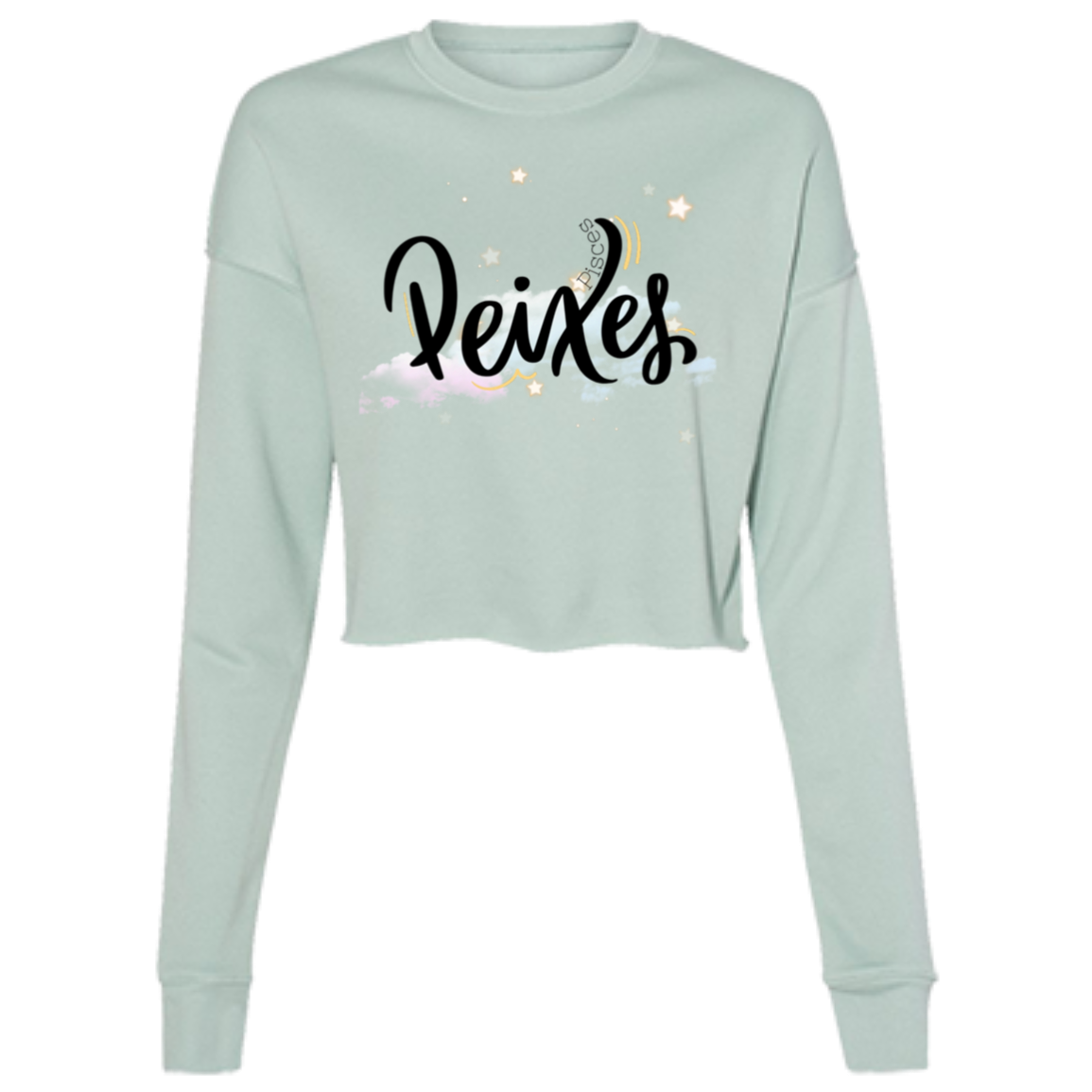 Pisces Ladies' Cropped Fleece Crew