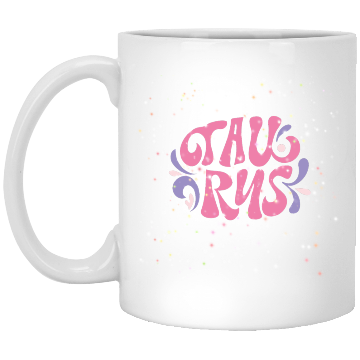 Pink Taurus | 11oz White Mug