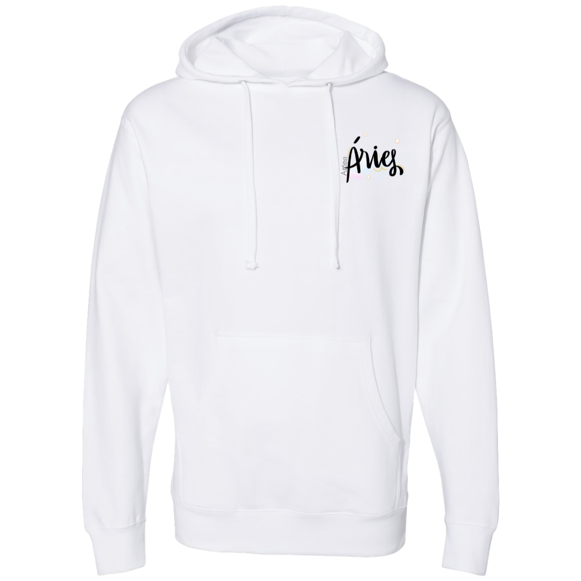 Aries | Ladies' Back Midweight Hooded Sweatshirt