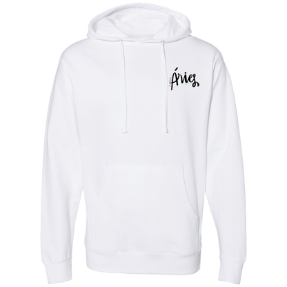 Aries | Ladies' Back Midweight Hooded Sweatshirt