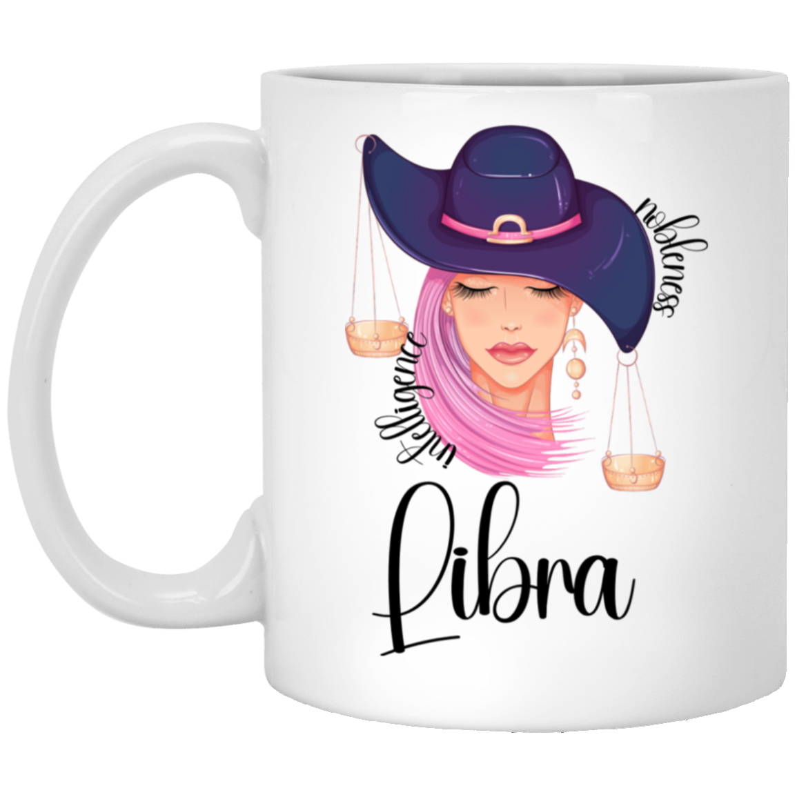 Lady Libra | 11oz White Mug