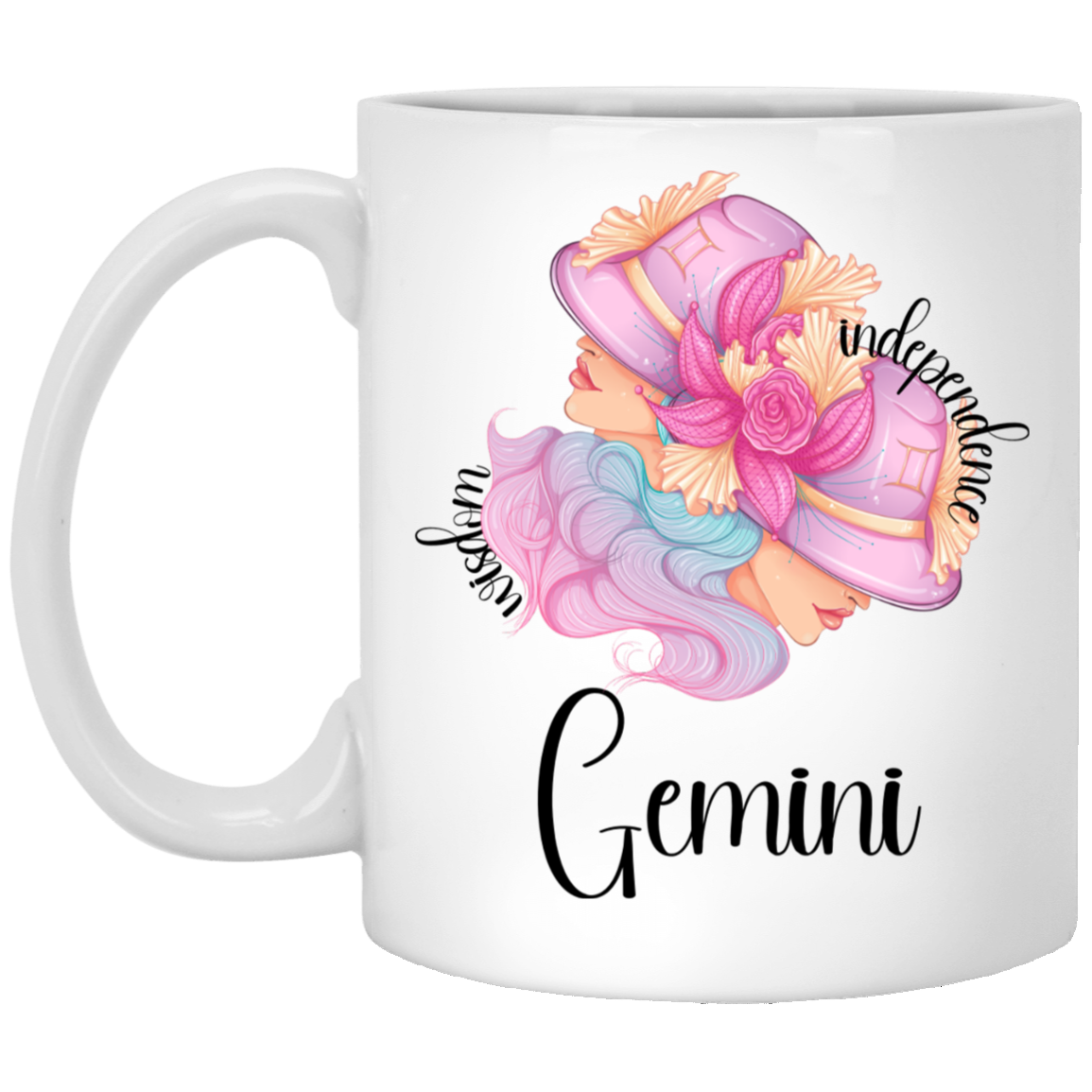 Lady Gemini | 11oz White Mug