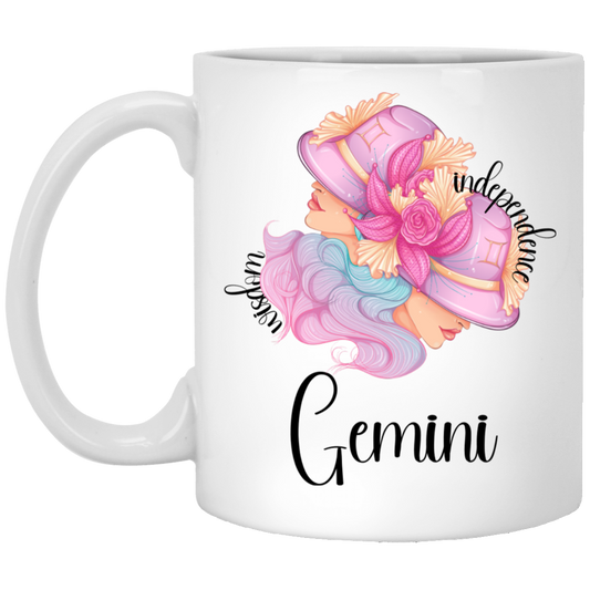 Lady Gemini | 11oz White Mug