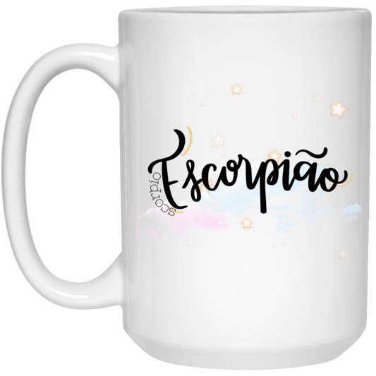 Scorpio | 15oz White Mug