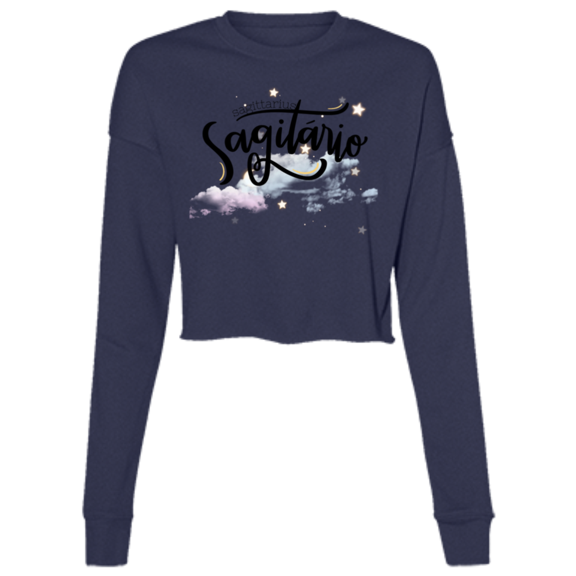 Sagittarius Ladies' Cropped Fleece Crew