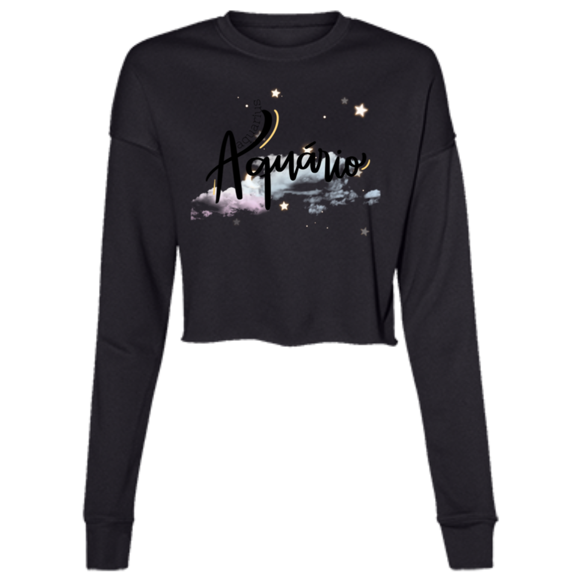 Aquarius | Ladies' Cropped Fleece Crew