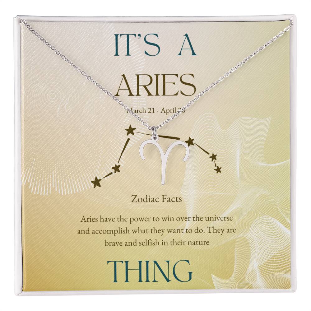 It's an Aries Thing Necklace