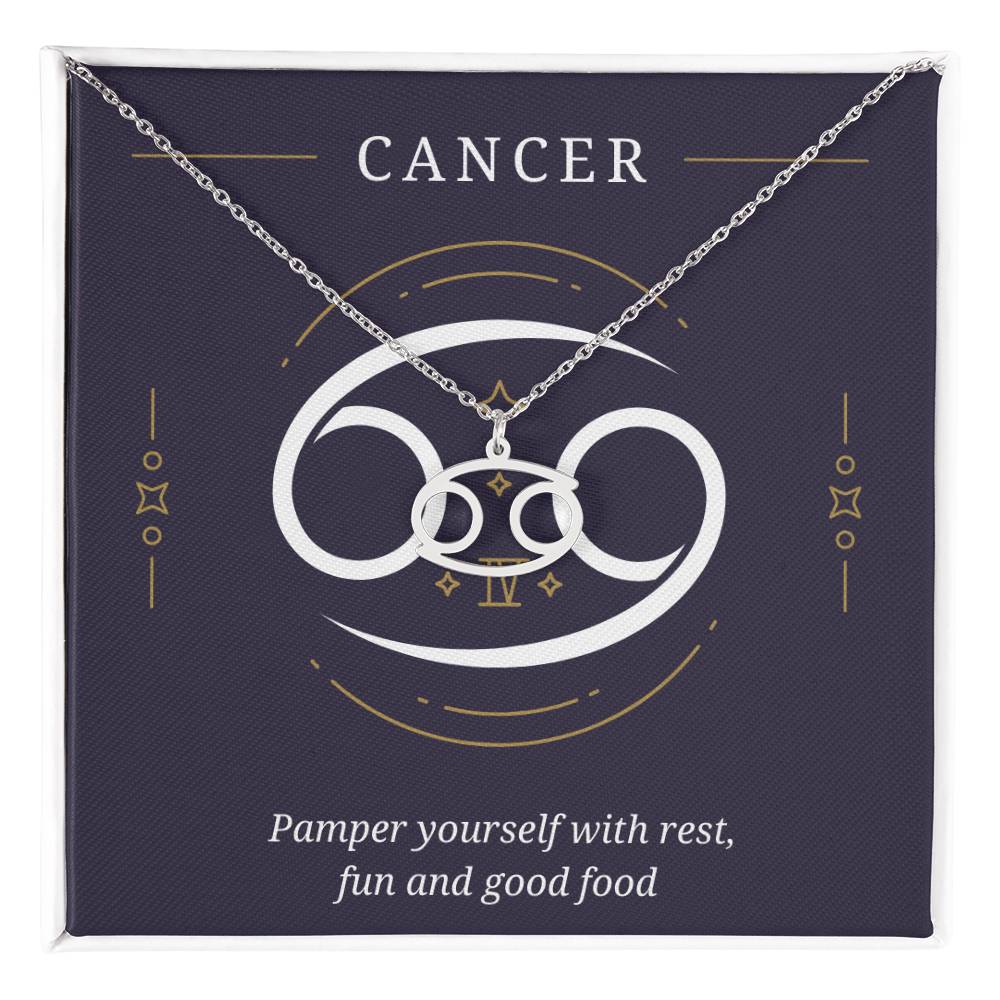 Cancer Symbol Necklace