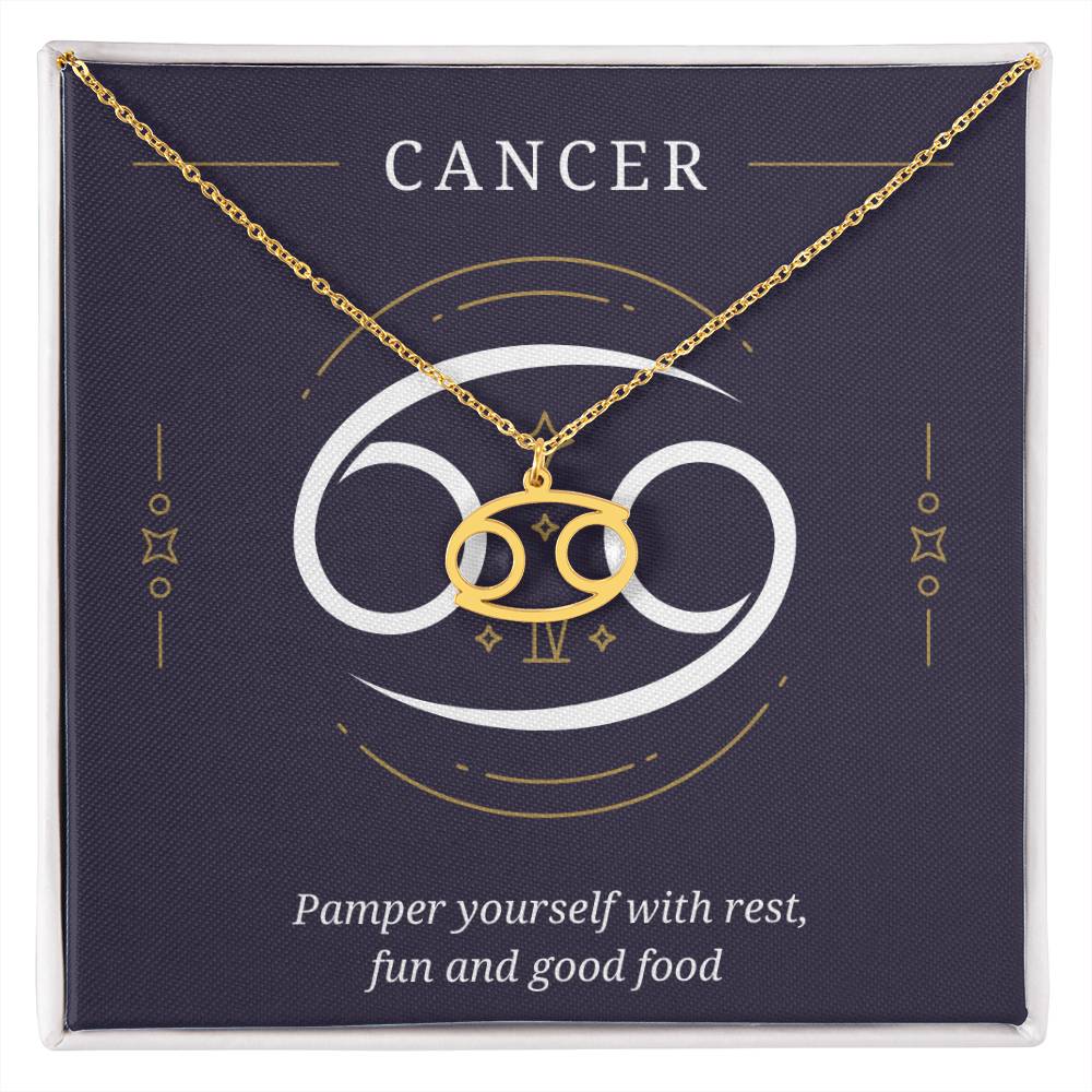 Cancer Symbol Necklace