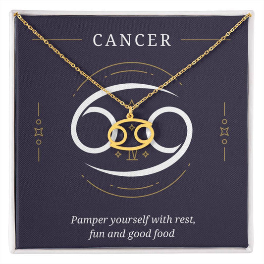 Cancer Symbol Necklace