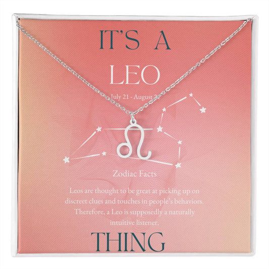 It's a Leo Thing Necklace