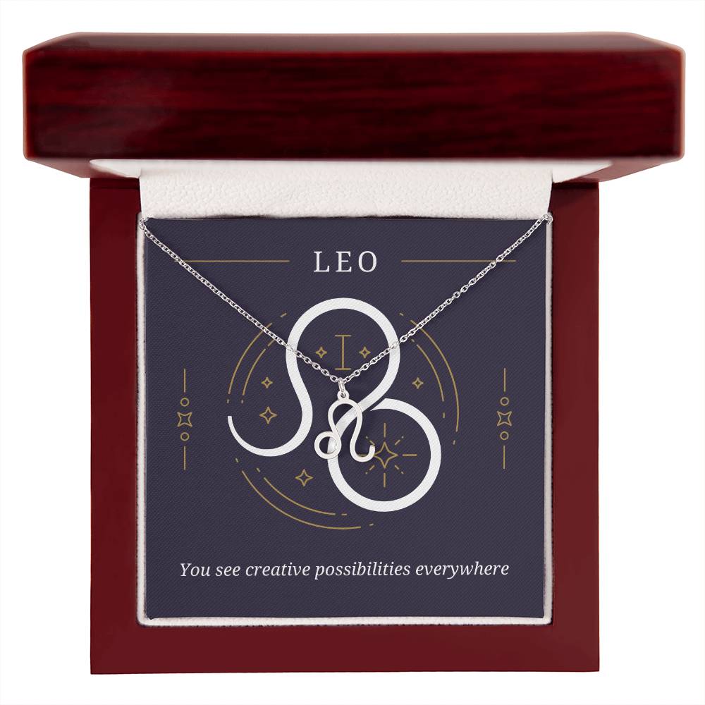 Leo Symbol Necklace