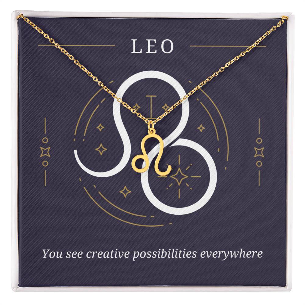 Leo Symbol Necklace