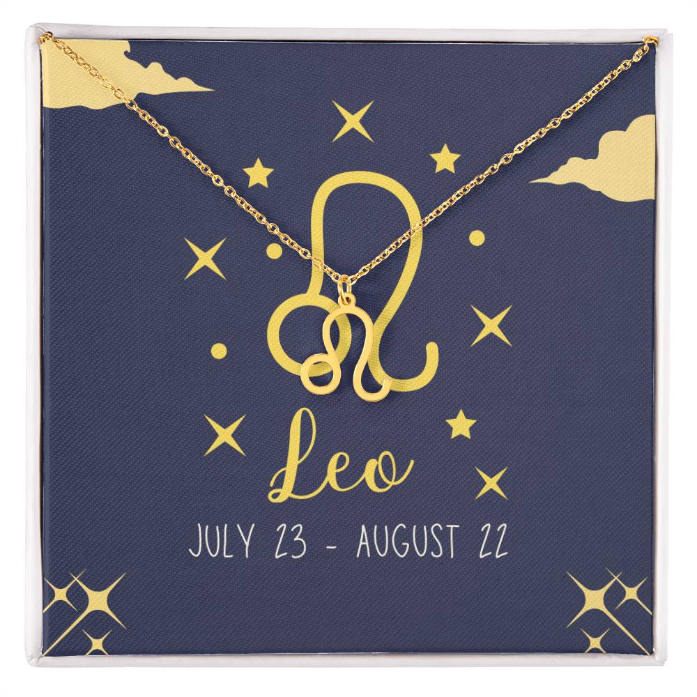 Leo Zodiac Necklace