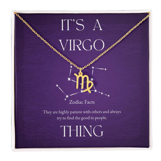 It's a Virgo Thing Necklace