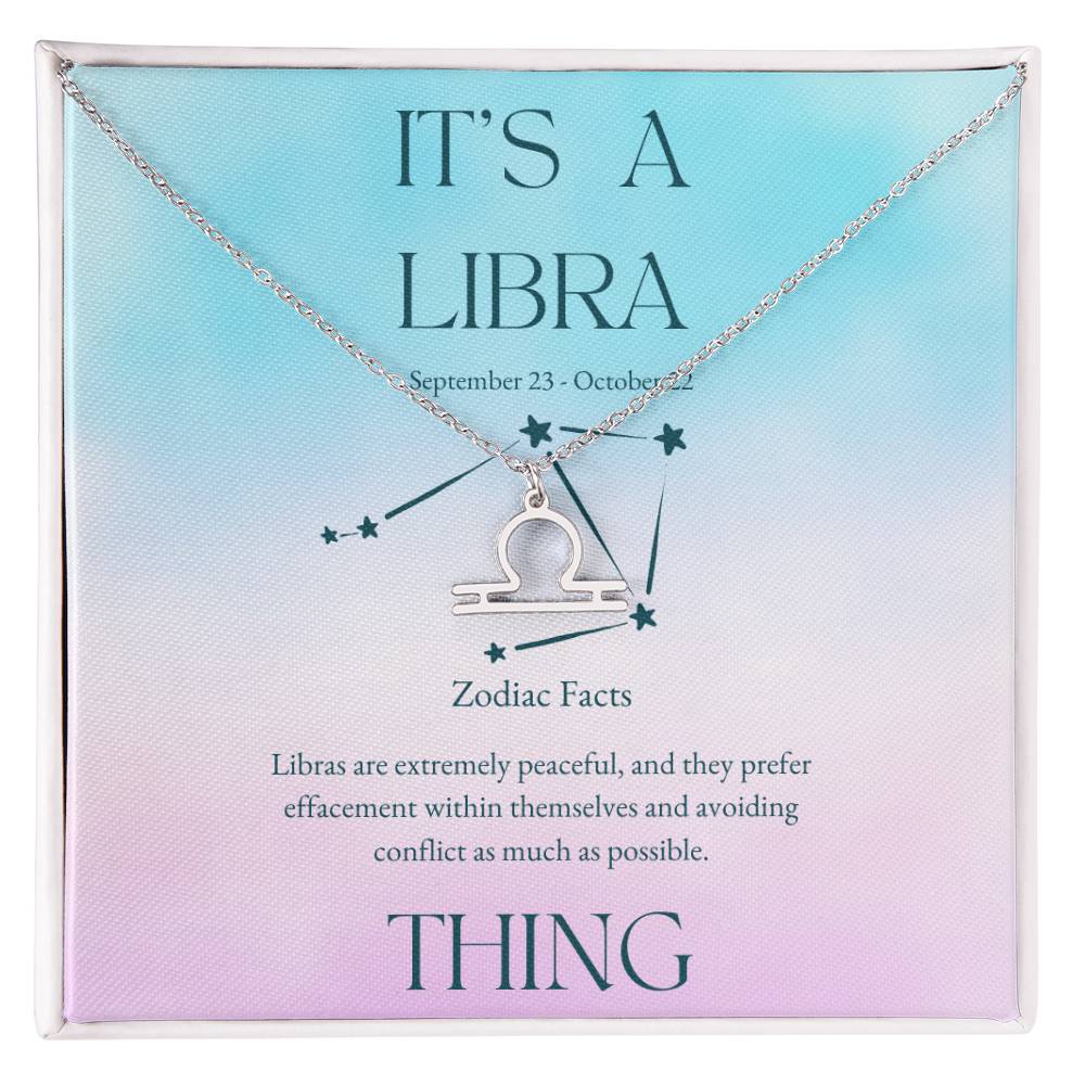 It's a Libra Thing Necklace