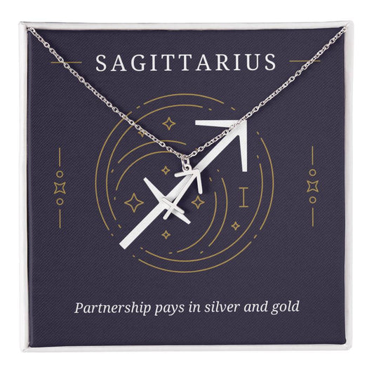 Sagittarius Symbol Necklace