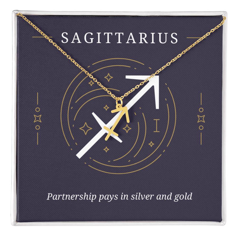 Sagittarius Symbol Necklace