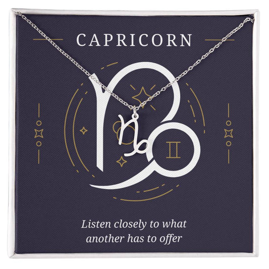 Capricorn | Zodiac Necklace