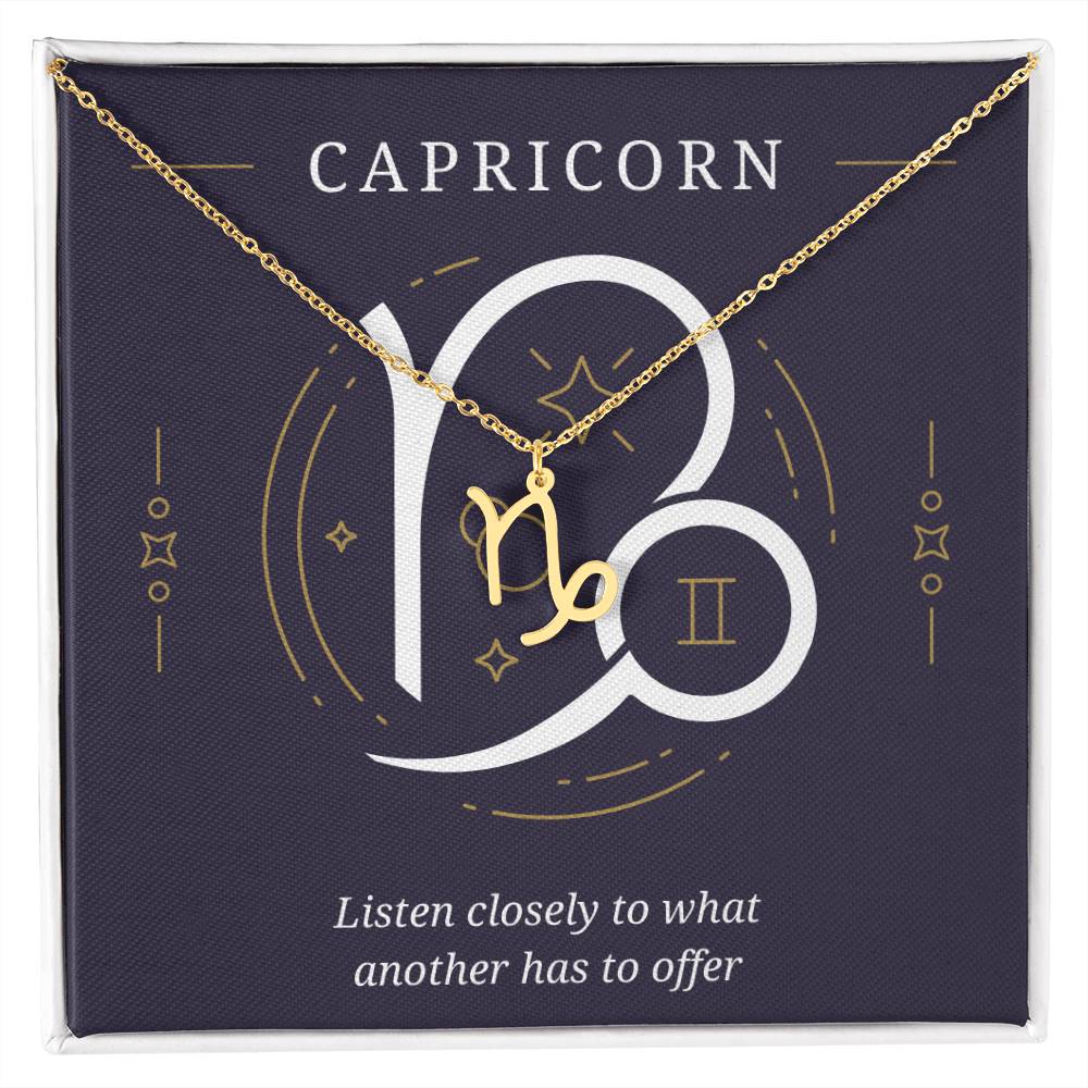 Capricorn | Zodiac Necklace