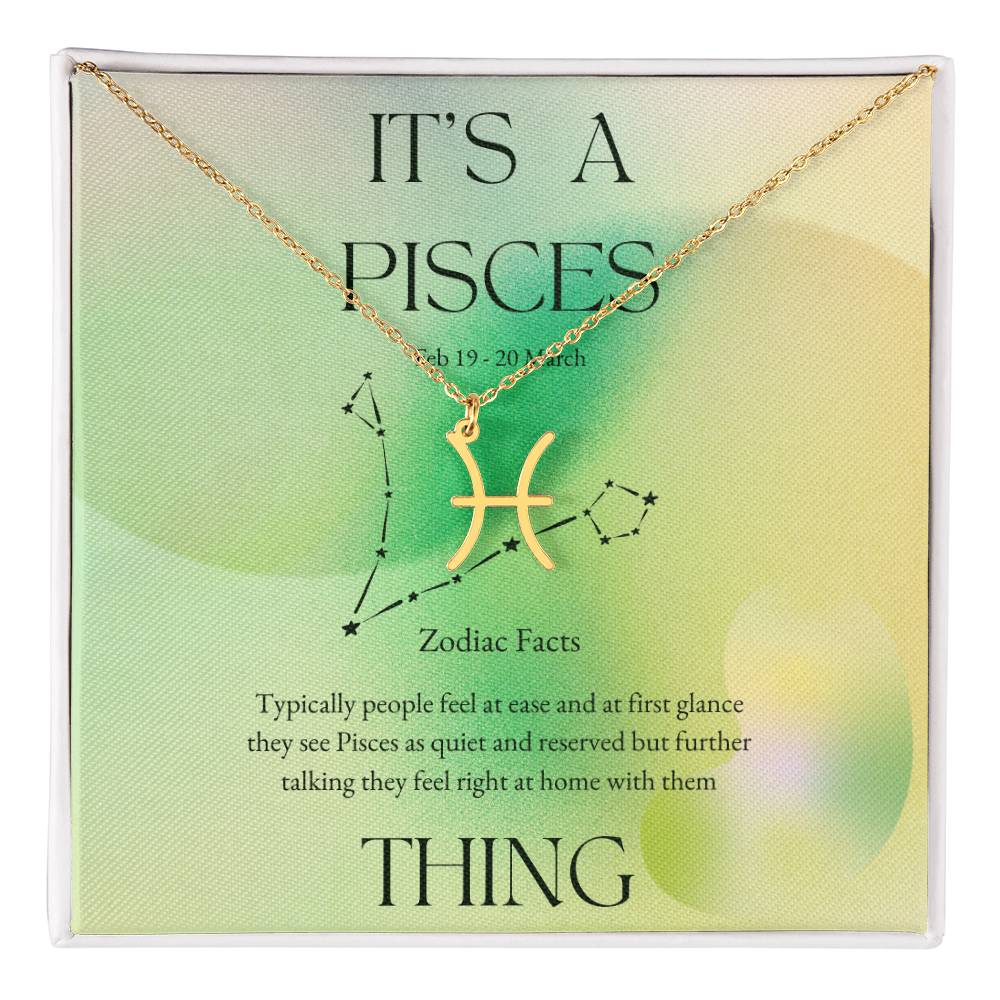 It's a Pisces Thing Necklace